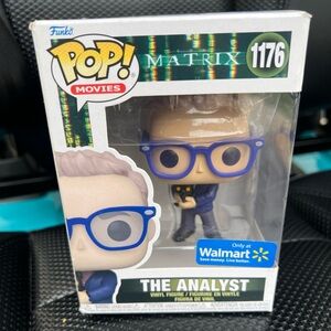 Funko Pop! Matrix The Analyst with Blue Glasses